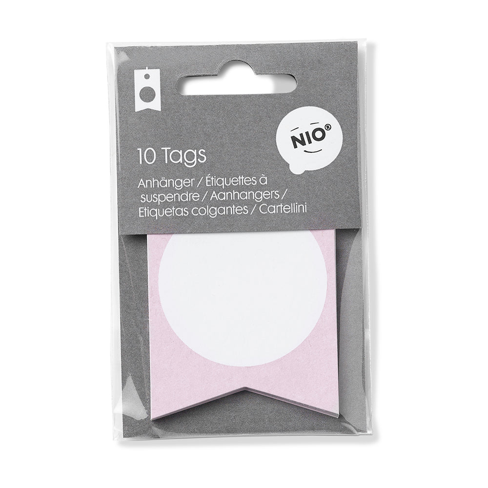 NIO Anhänger Rose (82x50 /200 mm - 10 Stück)