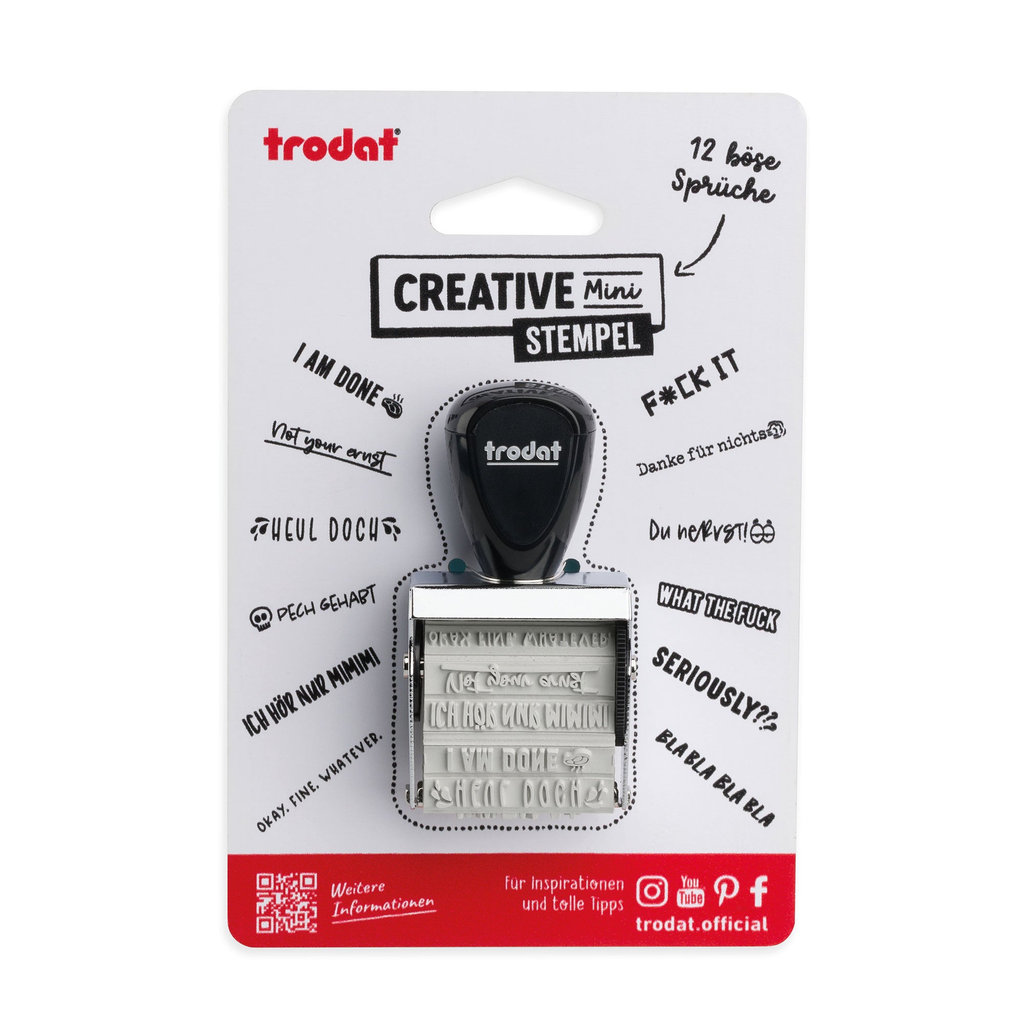 TRODAT Creative Mini Stempel - kinder-druckerei.de