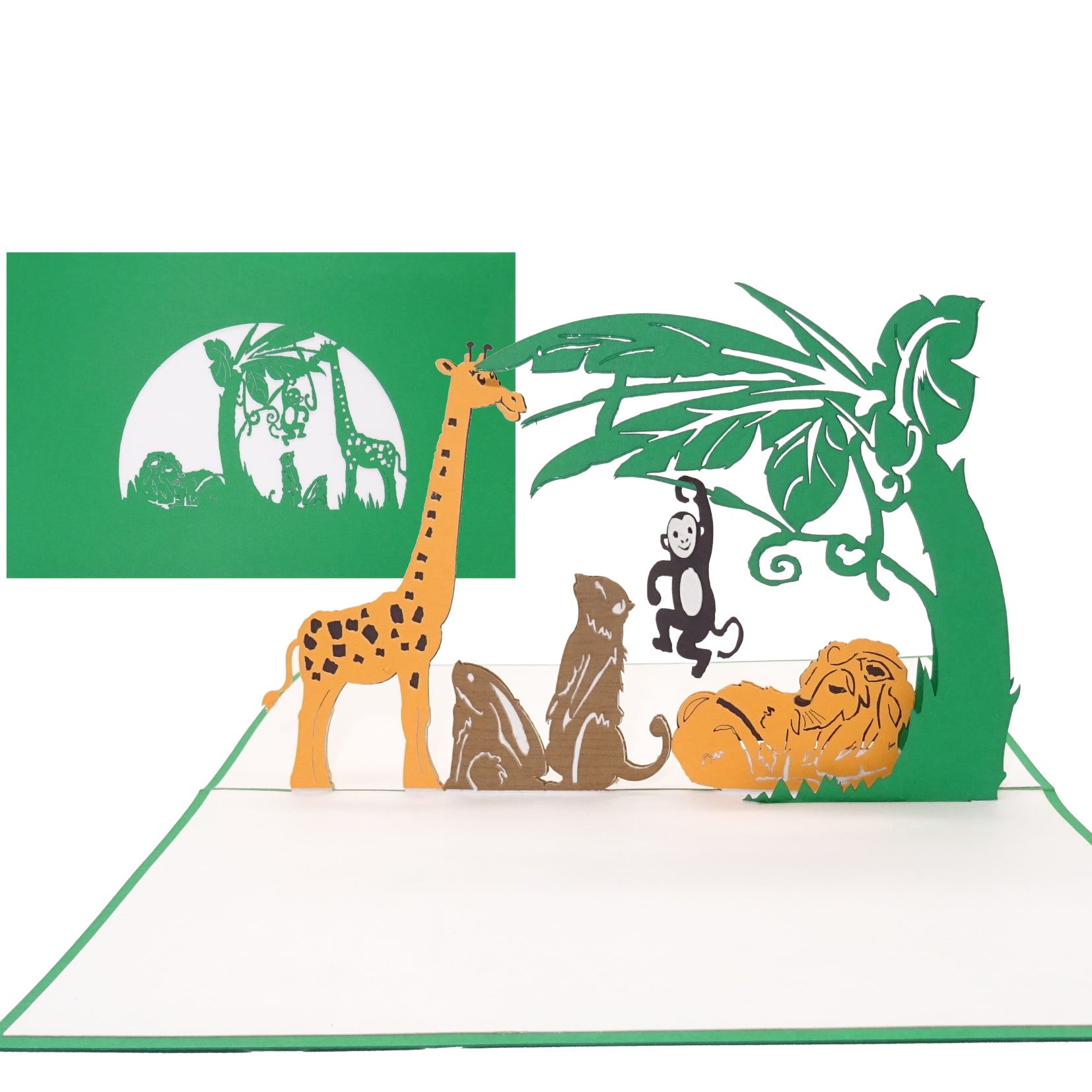 Colognecards Pop-Up Card Jungle