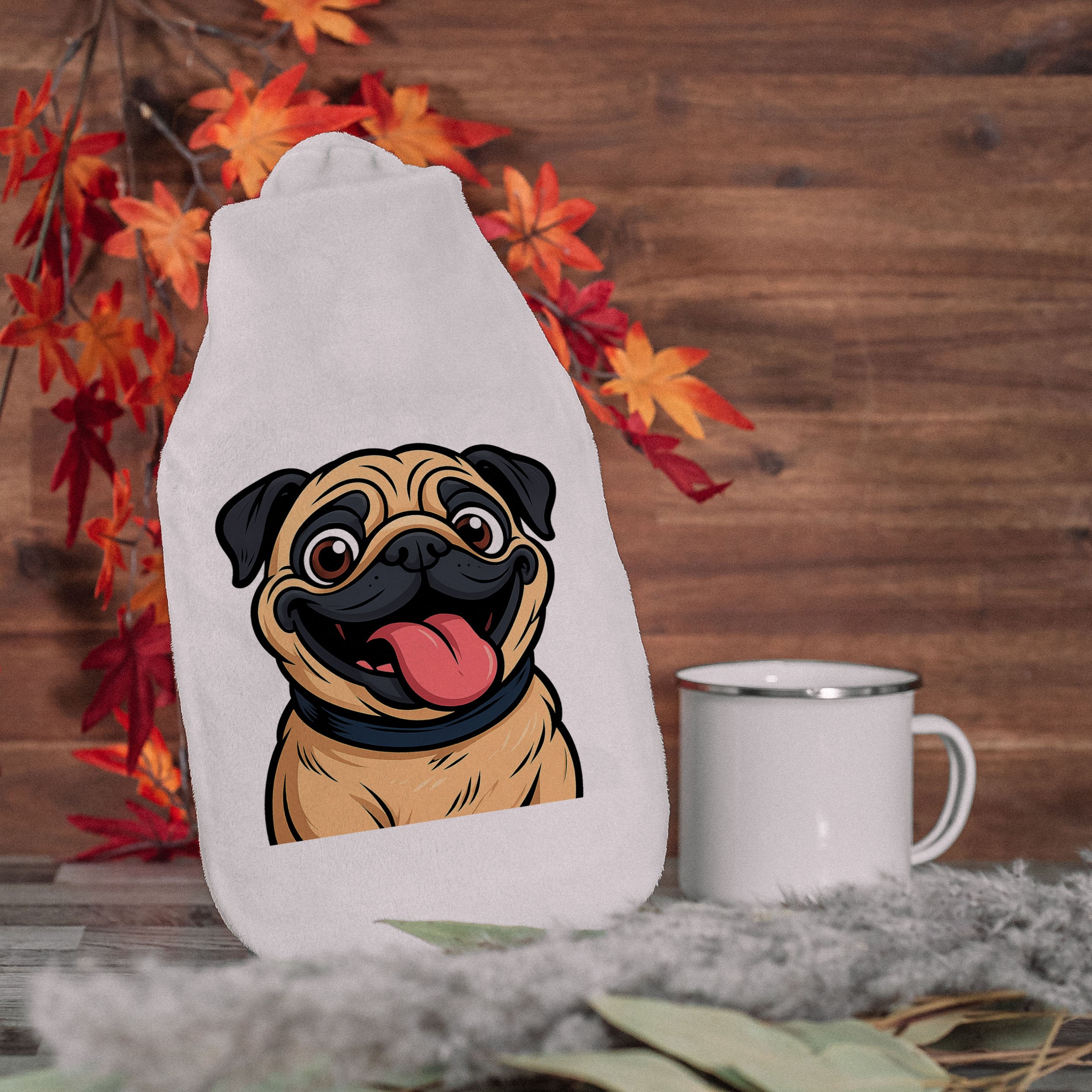 Wärmflasche mit Karikatur & Text - kinder-druckerei.de