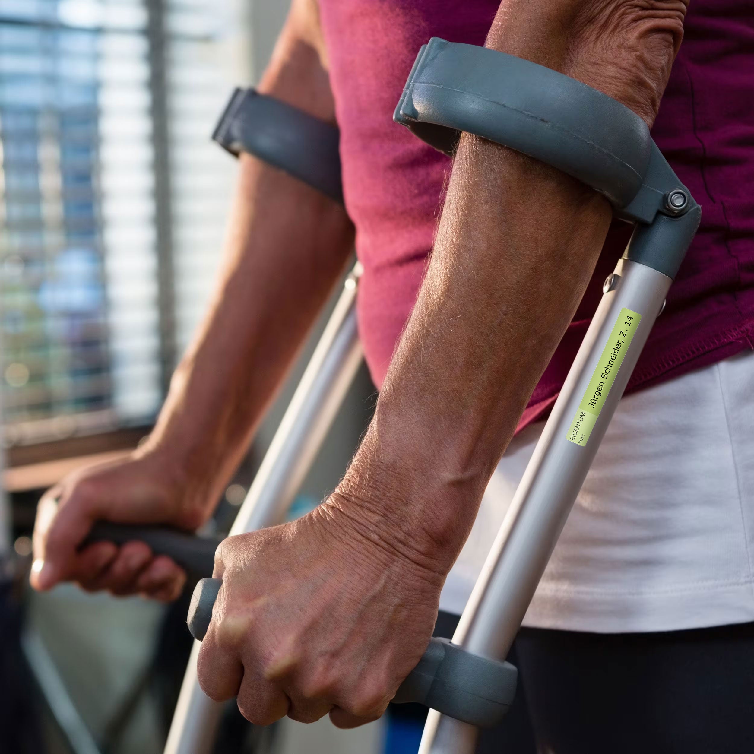 260 Piece Name Labels for SENIORS (Set with 3 different sizes - Dishwasher and Washing Machine)