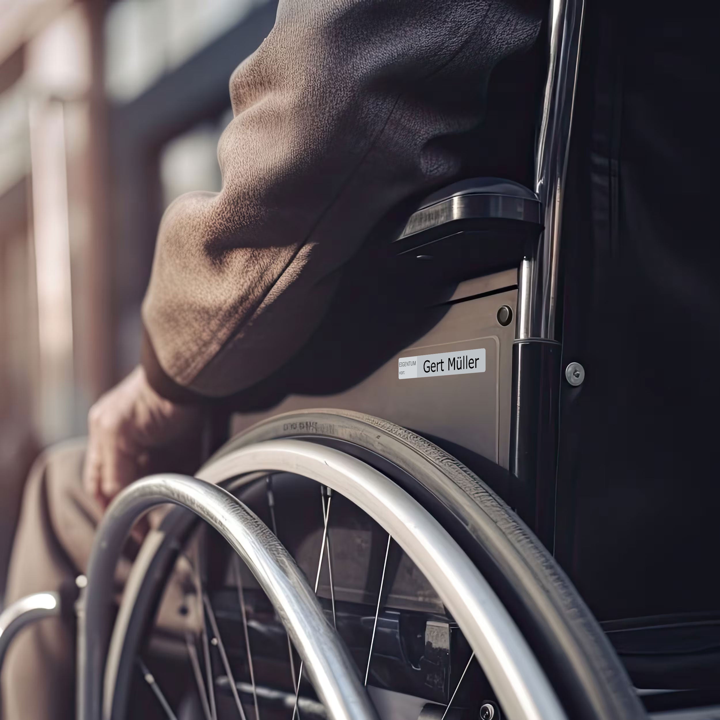 260 Piece Name Labels for SENIORS (Set with 3 different sizes - Dishwasher and Washing Machine)