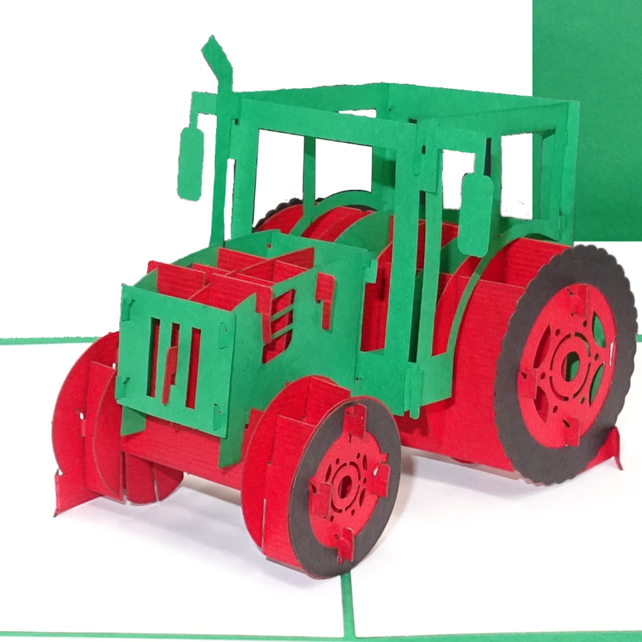 Colognecards Pop-Up Card Tractor